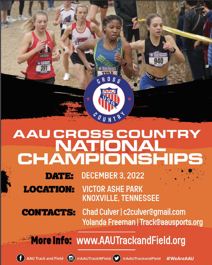 2022 AAU Cross Country National Flyer